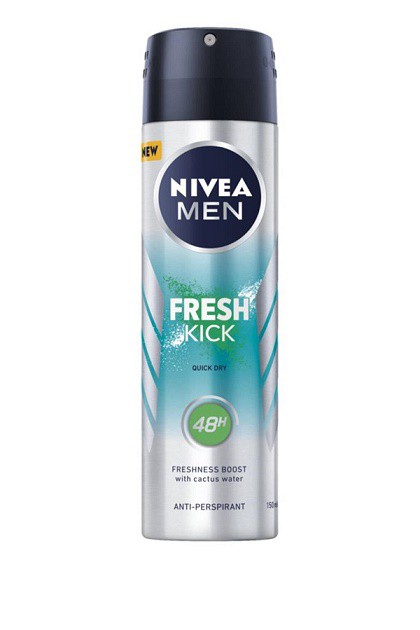 Nivea spray Fresh Kick 150ml men | Kosmetické a dentální výrobky - Pánská kosmetika - Deodoranty - Spray